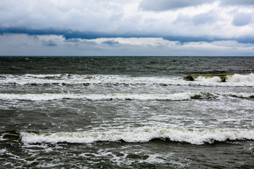 old war fort ruins on the beach