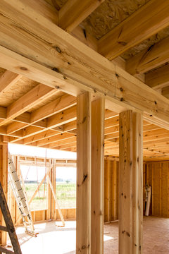Building a house in skeleton technology