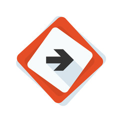 Right Arrow Sign illustration