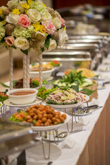 catering wedding food