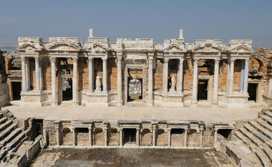 Theater of Hierapolis in Turkey