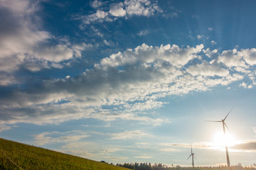 Obraz premium Windräder