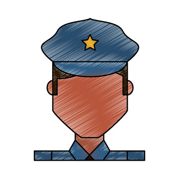 Police officer cartoon
