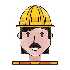 Worker profile cartoon