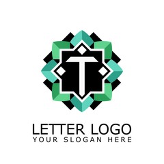 Letter T Media Logo