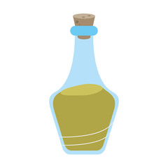 olive oil bottle icon image vector illustration design 