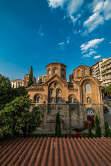 Fototapeta na wymiar Church of Panagia Chalkeon, 11th cectury, Thessaloniki, Greece