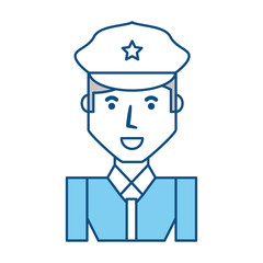 Police officer cartoon