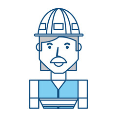 Worker profile cartoon