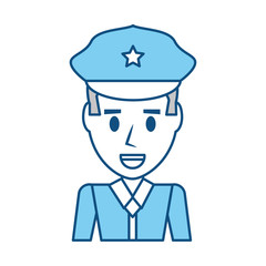 Police officer cartoon