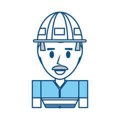 Worker profile cartoon