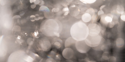 Blur white bokeh abstract