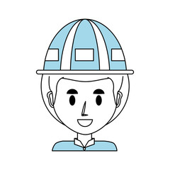 Worker profile cartoon