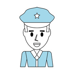 Police officer cartoon
