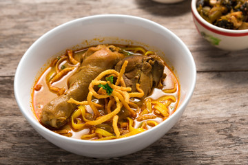 Khao Soi Recipe, Curried Noodle Soup with Chicken
