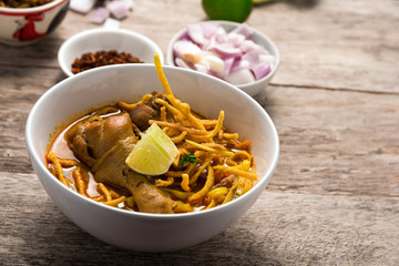 Khao Soi Recipe, Curried Noodle Soup with Chicken