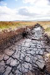 Peat Cutting Trench
