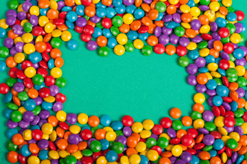 Obraz premium chocolate confete colorido