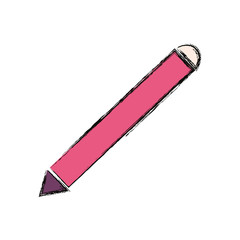 Wooden pencil isolated