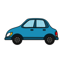 Car vehicle isolated