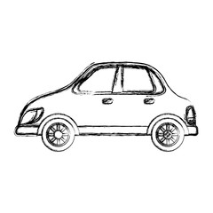 Car vehicle isolated