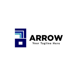 a arrow logo