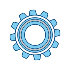 Gear machinery piece