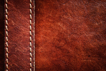 Leather abstract background with texture