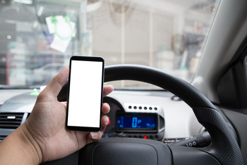 Woman Using a Smart Phone