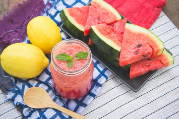 watermelon smoothie refresher tasty of summer, the health benefits of watermelon smoothie