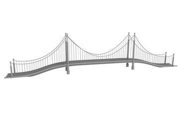 Render illustration architecture bridge