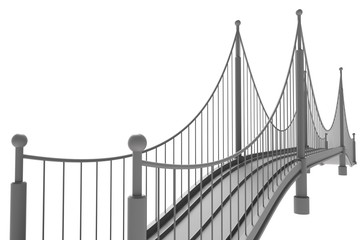Render illustration architecture bridge