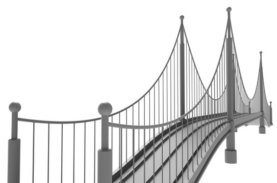 Render illustration architecture bridge