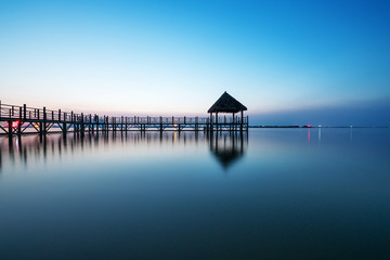 View of Surabaya Beach, Indonesia