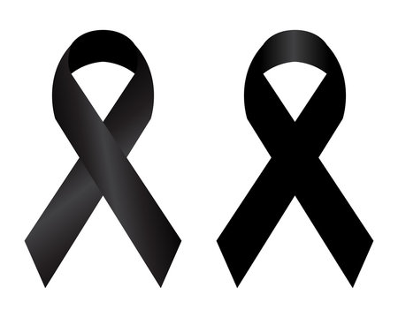 Black Ribbon Stock Photo - Download Image Now - Ribbon - Sewing Item, Black  Color, Death - iStock