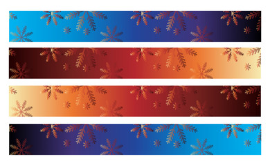 Merry Christmas and happy new year banner