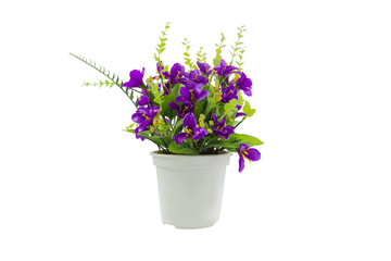 Naklejka na ściany i meble flowers craft in vase