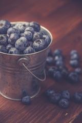 Blueberry antioxidant organic superfood