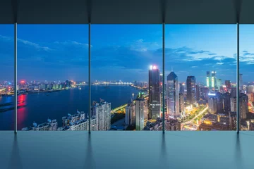 Papier peint photo Architecture Manhattan office city view  © 安琦 王