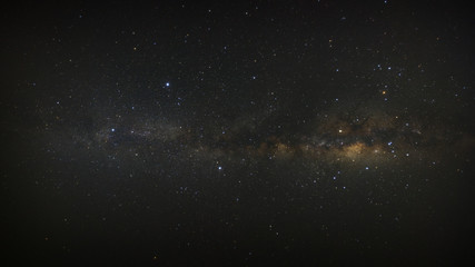 Fototapeta premium Panorama milky way galaxy with stars and space dust in the universe. High resolution