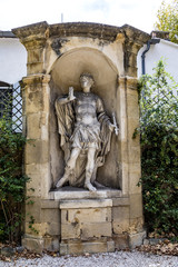 old  statues in Aix en provence in joseph sec mausoleum