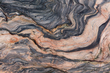 Obraz premium Details of sand stone texturemacro shot.