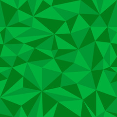 Green  Geometric Seamless Pattern From Trianglest
