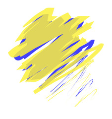 Grunge Colored Strokes