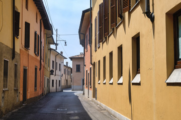 Rivolta d'Adda (Cremona, Italy): old street