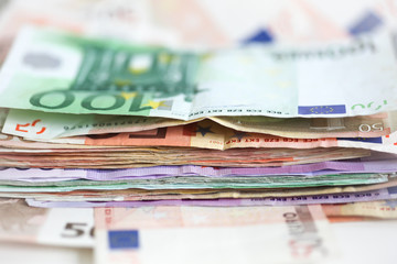 Geldscheine Noten Euro