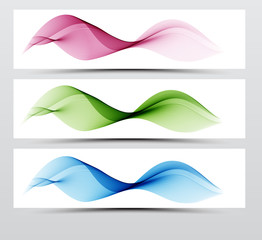 Bright speed web swoosh futuristic wave line set. Dynamic lines collection in blue and pink color.