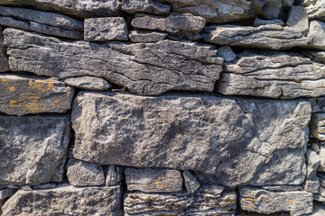 石の模様　Stone wall