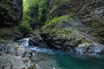 Üble Schlucht zwischen Laterns und Rankweil (Vorarlberg)