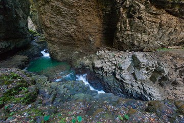 Üble Schlucht zwischen Laterns und Rankweil (Vorarlberg)